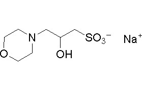 CAS 79803-73-9 MOPSO-NA 3-Morpholino-2-Hydroxypropanesulfonic 산성의 나트륨 염