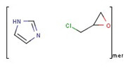 이미다졸과 에피클로로하이드린 점성액의 CAS 68797-57-9 제품